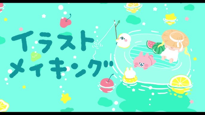 年8月の壁紙イラストメイキング動画 Youtube
