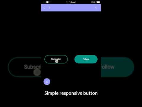 Simple Responsive Button