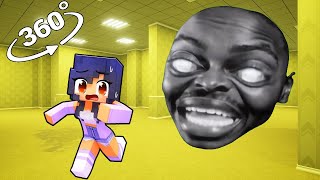 Aphmau vs Wish I Knew Meme in BACKROOMS - Minecraft 360°
