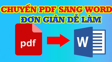Cách Chuyển File PDF Sang Word Đơn Giản Dễ Làm