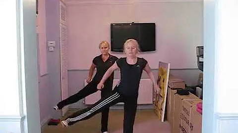 Susan Cotton Ackroyds Aerobics starring twin siste...
