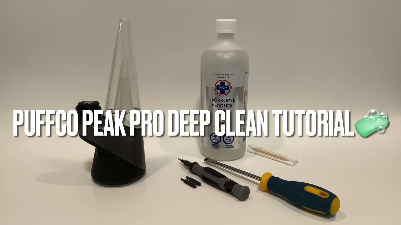 How to Clean and Maintain your Puffco Peak - Leaf Nation