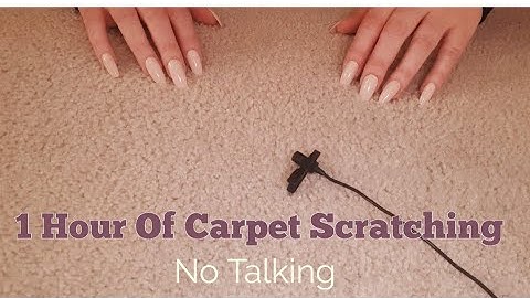ASMR 1 Hour Of Carpet Scratching |No Talking | No Mid-Roll Ads #sleepaid