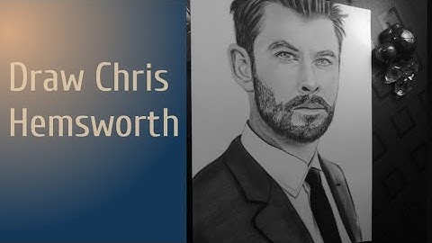 Draw Chris Hemsworth 😎