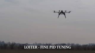 ArduCopter Heavy X-Octo - Loiter after fine pid tuning