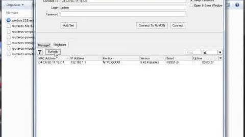 Como restaurar una copia de seguridad en un equipo MikroTik.