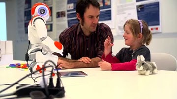 Kids and robots learn to write together (sous-titres en français)