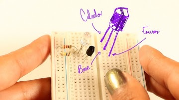 Como HACER un SENSOR de OSCURIDAD con LDR + TRANSISTOR