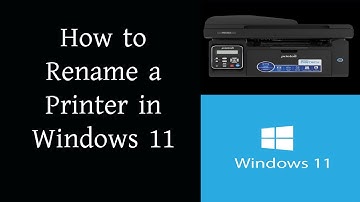 How to Rename a Printer in Windows 11