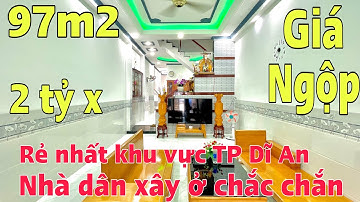 “ Hàng hiếm ” Giá ngộp_Nhà lầu trệt ngay TTTP dĩ an_Chỉ hơn 2 tỷ có nhà đẹp để ở_Gần TP Thủ đức_#230