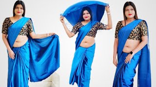 Model jaanu Expression video | How To Wear saree Draping Faison