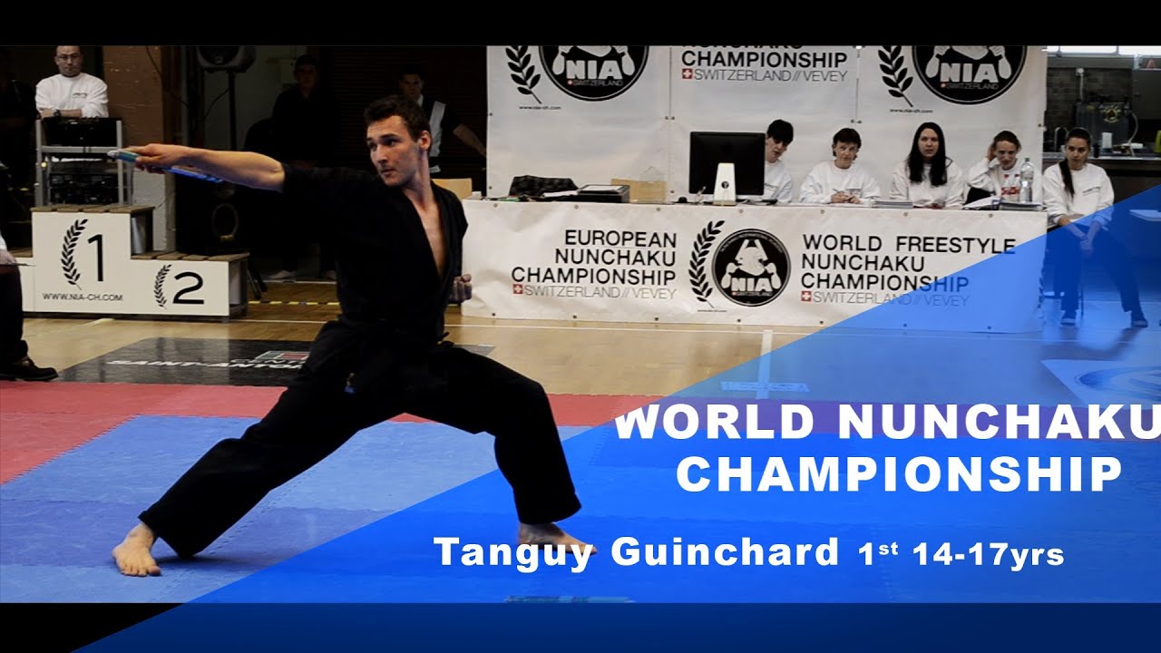 World Nunchaku Championship 2014 | Tanguy Guinchard | 1st place | 14-17yrs