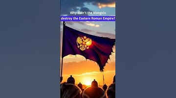 Why didn’t the Mongols destroy the Eastern Roman Empire?#history#mongolia #roman #europe #crusaders