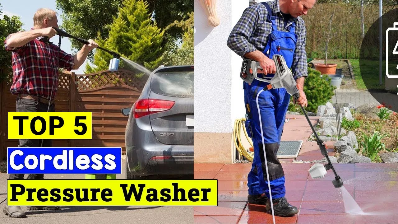 Best cordless pressure washers 2022