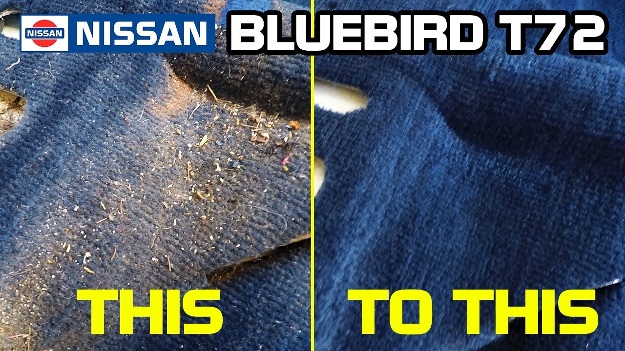 NISSAN BLUEBIRD T72 2 Deep Carpet Cleaning YouTube
