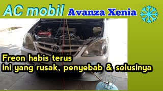 AC mobil timor kurang dingin freon cepat habis.Cara membuat AC mobil supaya lebih cepat dingin.