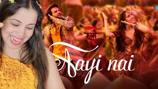 Aayi Nai -Stree 2 | Shraddha Kapoor | Rajkummar Rao | Sachin-Jigar |Pawan Singh | Reaction