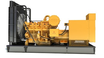 Gas Generator Engine 3D Model
