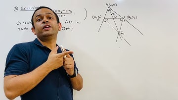 Straight Line Lecture 5 Special Points of Triangle