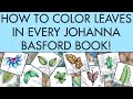 How To Color Leaves