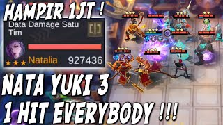 NATA 3 ASTRO WIMSLAYER  YUKI 3 DAMAGE TERGILA ! MUSUH LEO   SUN BINTANG 3 JADI ABU ! ONE HIT ILANG !