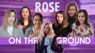 ROSÉ (BLACKPINK) - 'On The Ground' MV | Spanish college students REACTION (ENG SUB)