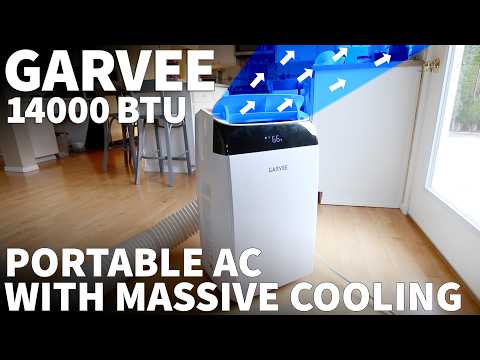 Stay Cool This Summer! Garvee 14000 BTU Portable Air Conditioner Review (Model CF14T)