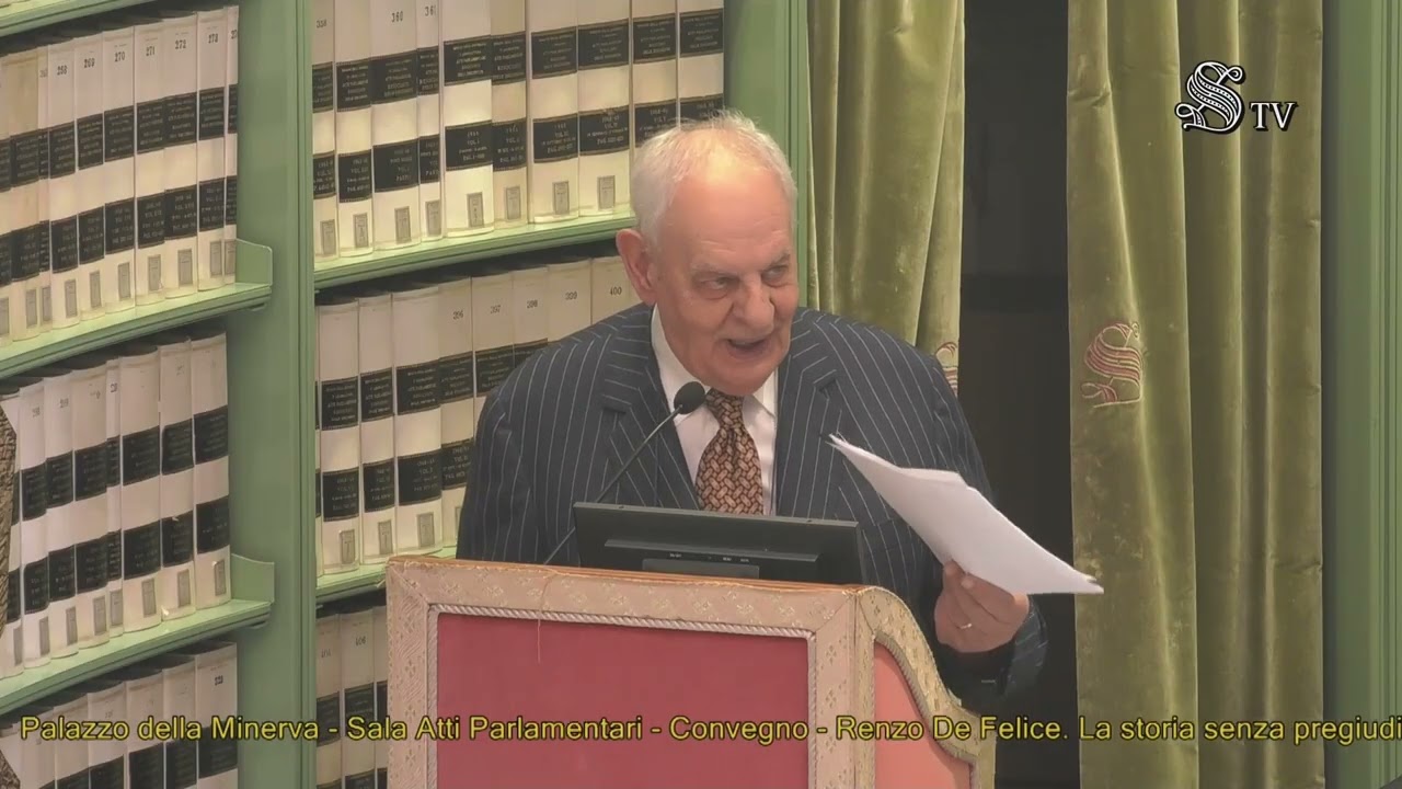 Renzo De Felice. La storia senza pregiudizi (giovedì 16 aprile)