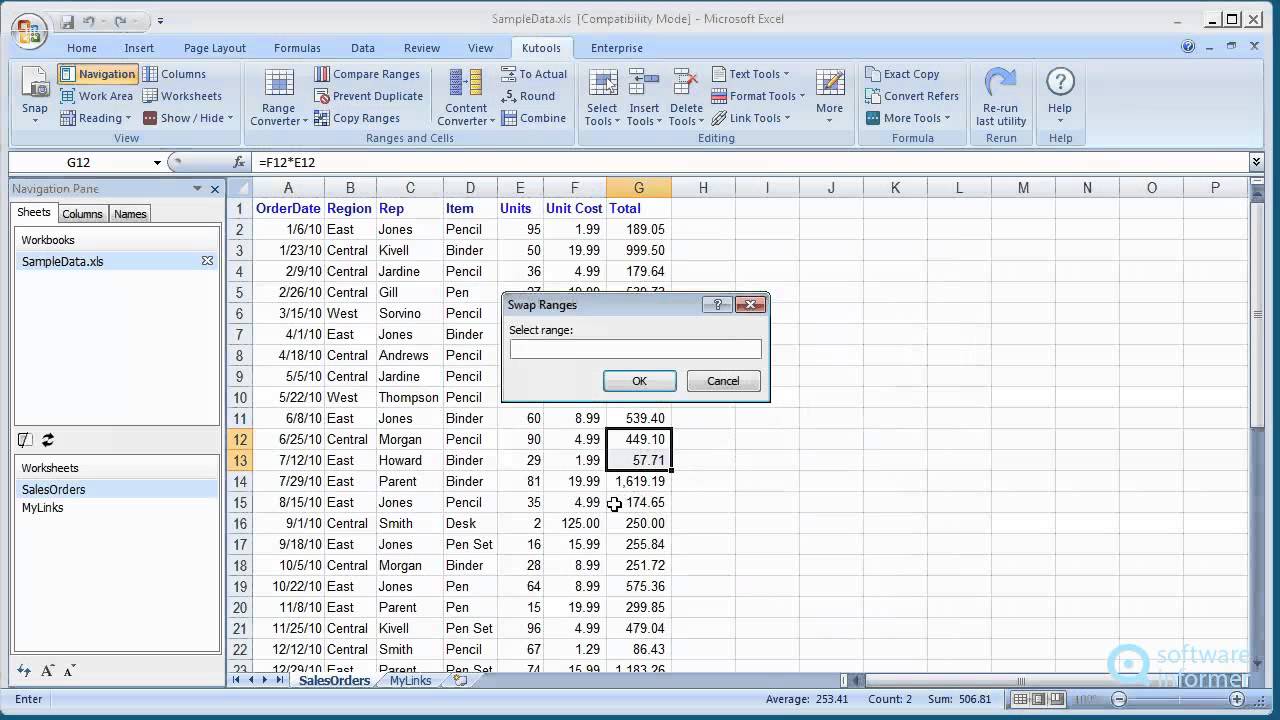 kutools for excel 2013