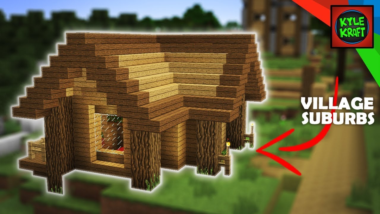 Minecraft: Small Wooden Starter Survival House (#1) - YouTube