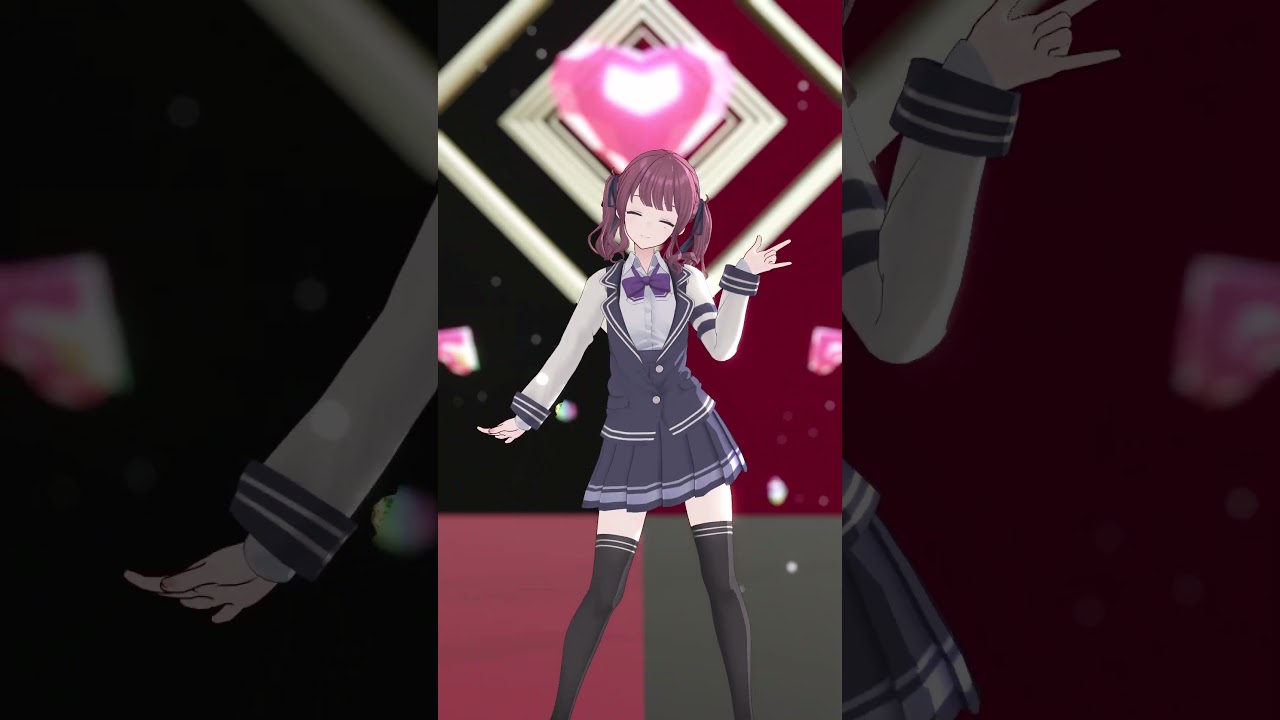 EX HAPPY / 夏色花梨 #mmd #shorts #short #夏色花梨 #vocaloid #vocaloidmmd #EXHAPPY