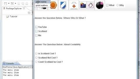 Java programming part 74 GUI : CheckBox ActionListener