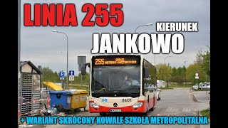 ZTM Gdańsk - linia 255: kierunek Jankowo Gdańskie
