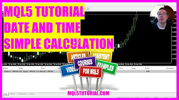 MQL5 TUTORIAL - Date and Time calculation explained (in 3 min)