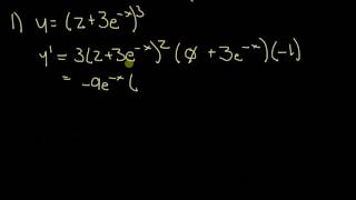Advanced Derivatives of Exponential Functions (Part 2)