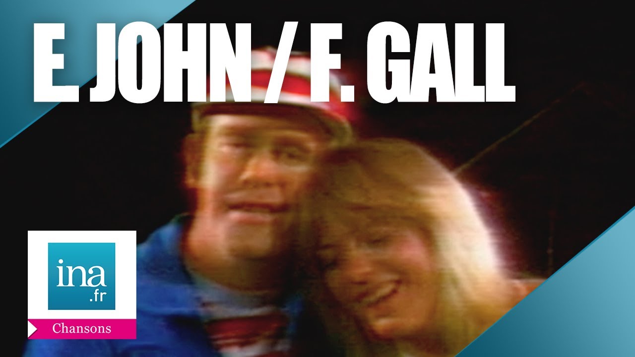 Elton John et France Gall Donner pour donner  Archive INA