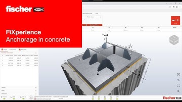 FiXperience: Anchorage in concrete - Example of an anchor design