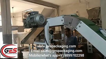 GES # Salt Packing with pouch counting conveyor