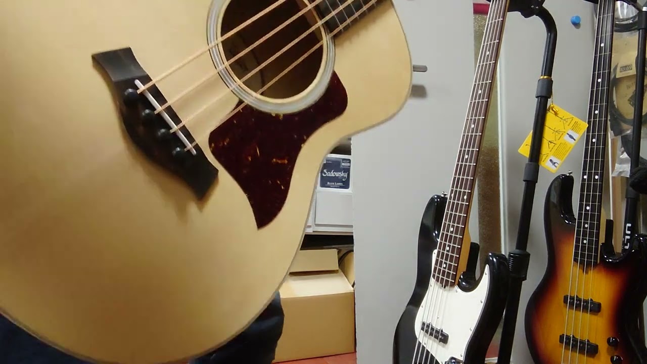 Cordoba MINI II Bass EB-E and Taylor GS Mini-e Maple Bass