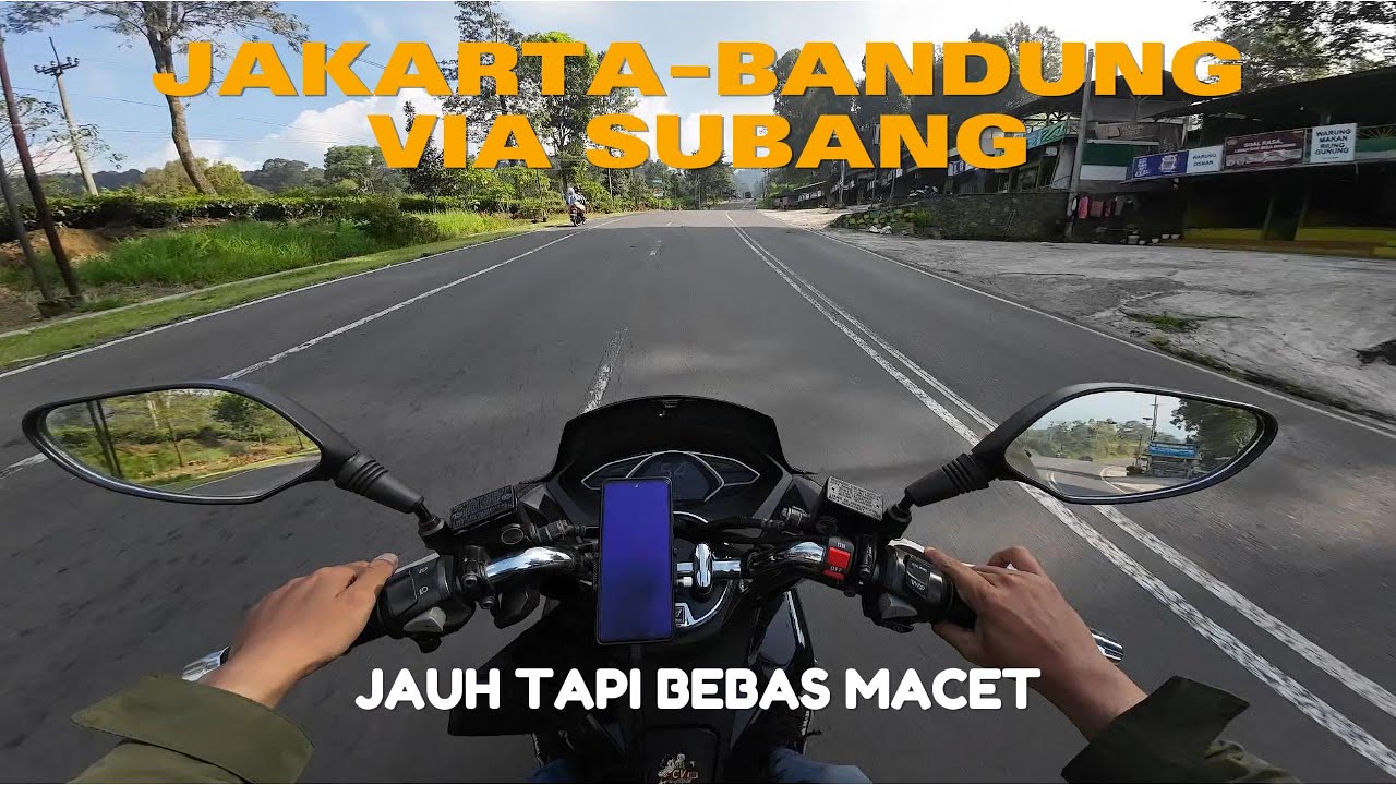 TOURING PCX 150 JAKARTA BANDUNG VIA SUBANG | BERAPA BIAYA DAN WAKTUNYA?