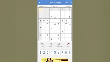 27 DEC 2019 - SUDOKU DAILY CHALLENGE