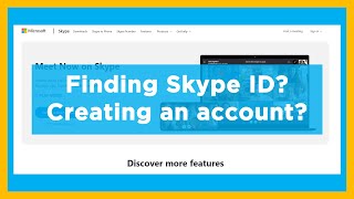 How to find Your Skype ID & Create a Skype Account on mobile & laptop