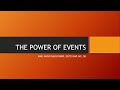 THE POWER OF BIG EVENT | DESIGN YOUR LIFE PROJECT