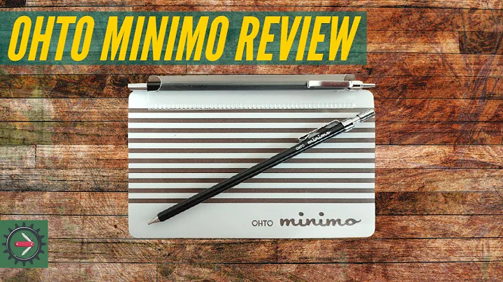 There When You Need It - Ohto Minimo Pen and Pencil Review