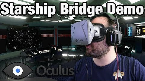 Oculus Rift DK1 - Starship Bridge Demo (Star Trek Voyager) (1440p)