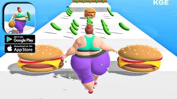 Fat 2 Fit Gameplay (by voodoo) All level Gameplay Android,ios