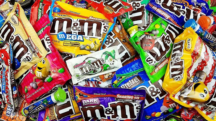 A lot of New Candy LEARN COLORS with A lot of Candy