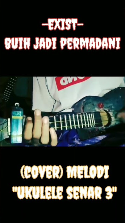 BUIH JADI PERMADANI || cover° melodi ukulele senar 3