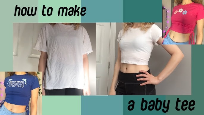 6 NEW WAYS HOW TO CROP T-SHIRT WITHOUT CUTTING, NO SCISSORS