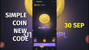 Simple Coin Promo Code 30 September 30,000 SMPL | Simple Coin withdraw process | Simple coin Auction